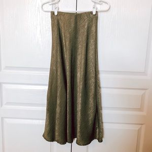 Cotton On | Olive Green MIDI Skirt